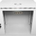 Шкаф настенный 19" 12U 600х600х635 GYDERS GDR-126060G, стеклянная дверь серый