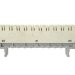Размыкаемый плинт 2/10 универсальный маркировка 1...10, кат. 5е SINELLS DP-10/10profil/5