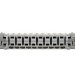 Размыкаемый плинт 2/10 универсальный маркировка 1...10, кат. 5е SINELLS DP-10/10profil/5