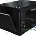 Шкаф настенный 19" 9U 600х600х501 GYDERS GDR-96060B, стеклянная дверь черный