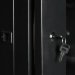 Шкаф настенный для сервера 19 15U 600х600х769 GYDERS GDR-156060B, стеклянная дверь черный