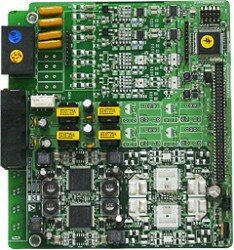 Плата 2 портов аналоговых соединительных линий и 4 гибридных портов LG-Ericsson eMG80-CH204