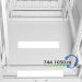 Шкаф напольный 19" 27U GYDERS GDR-276060G, 600x600x1418
