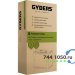 Настенный шкаф 19" 9U 600х450х501 GYDERS GDR-96045GM, металлическая дверь серый