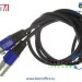 Микрофонный кабель INTER-M XLR M- XLR P (1,5М)